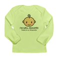 thumbnail image 1 of CafePress - Well Adjusted Baby (Fair) Long Sleeve Infant Tee - Long Sleeve Infant T-Shirt, 1 of 1