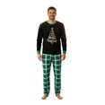 thumbnail image 3 of Christmas Pjs Family Matching Sets 2 Piece Set Holiday Party Pjs Loungewear Novelty Cute Plaid Xmas Tree Family Photo Outfits, 3 of 6