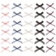 thumbnail image 1 of WORGEOUS 50pcs Bowknot Decor Accesorios decorativos de costura Decoración Decoración de la decoración de costura de la artesan, 1 of 8