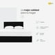 thumbnail image 4 of Cabecera Colgable Cama Matrimonial Negro Onstore, 4 of 9