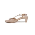 thumbnail image 2 of Walking Cradles Wc Lucia Women Dress Sandal In Lt Taupe Kid Suede, 2 of 6