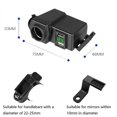 thumbnail image 3 of Motorcycle Car Dual Usb Mobile Phone Charger With Cigarette Lighter Interfa, 3 of 5