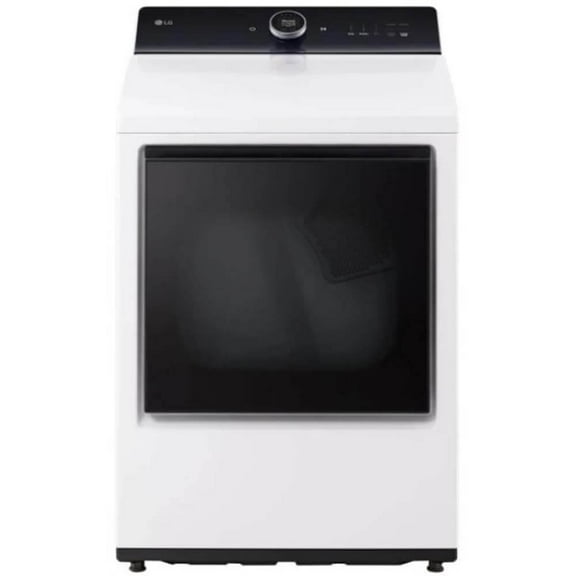 LG DLEX8600WE 7.3 Cu. Ft. White Front Load Electric Dryer with AI Sensor Dry