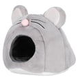 thumbnail image 3 of Jaula para hámster con forma de ratón, para dormir, suave y cálida, ideal para mascotas pequeñas., 3 of 14