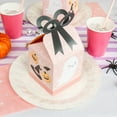 thumbnail image 2 of Big Dot of Happiness Pastel Halloween - Square Favor Gift Boxes - Pink Pumpkin Party Bow Boxes - Set of 12, 2 of 8