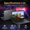 thumbnail image 3 of Ordenador portátil ASUS Chromebook CM1402 14 FHD antirreflectante de 4 GB/224 GB, 3 of 5