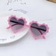 thumbnail image 1 of Bonitas gafas de sol de moda coreana con forma de corazón para niños, gafas de sol kawaii para niños y niñas, pequeñas gafas de dibujos animados frescas, 1 of 6