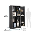 thumbnail image 4 of Sauder HomePlus Storage Engineered Wood Cabinet in Raven Oak, 4 of 13