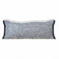 thumbnail image 4 of HomeRoots  14" X 36" Navy Blue And White 100% Cotton Geometric Zippered Pillow, 4 of 5