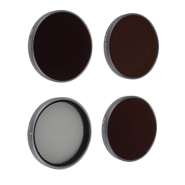 Filtros CPL ND Para Cámara De Acción, Juego De Filtros De Cámara De Acción A Prueba De Aceite Con Revestimiento Nano Multicapa De Liberación Rápida Para ACTION 3