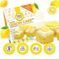 thumbnail image 2 of No Sugar Aloud - Low Carb Lemon Cake Baking Mix (Keto, Vegan, Gluten Free, No Added Sugar, High Protein, High Fiber, Diabetic Friendly), 2 of 8