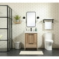 thumbnail image 6 of 24 inch single bathroom vanity in natural oak, 6 of 8