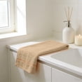 thumbnail image 5 of Beautynvta Hand Towels for Bathroom, Cotton Hand Towel, Soft Absorbent Quick Dry Face Towels, Towel for Hotel, Bath, Kitchen and Spa, 28.7x13 Inch, Coffee, 5 of 6
