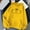 Yellow, variant on POTETI Women's Hoodies and Sweatshirts Casual Long Sleeve Sweatshirts Pullover Tops