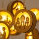thumbnail image 3 of Linterna decorativa Ramadán Eid Mubarak lámpara decoración de mesa (Eid ul-Fitr KZGJ01D), 3 of 6