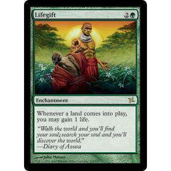 MtG Betrayers of Kamigawa Rare Lifegift #132