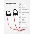 thumbnail image 2 of Auriculares Bluetooth Otium inalámbricos IPX7, resistentes al agua, 15 horas de reproducción, 2 of 6