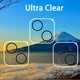 thumbnail image 3 of 【3 Pack】 Tempered Glass Camera Lens Protector for iPhone 13 6.1" & iPhone 13 Mini 5.4", Ultra HD, 9H Hardness, Anti-Scratch, Case Friendly, Easy to Install [No Affect on Night Shots], 3 of 5