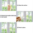 thumbnail image 4 of Paquete de pegatinas ZHAOCHENG para manijas de puertas de armarios de cocina y ventanas blancas, 4 of 5