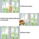 thumbnail image 4 of 6PCS Self-Adhesive Sliding Door Handle,Aluminum Door Handle for Sliding Doors Windows Closets (White), 4 of 4