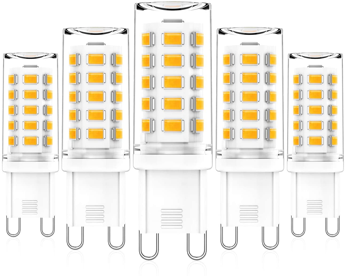 40 Watt Halogen Bulbs Equivalent PURSNIC G9 LED Bulb Daylight White 5W/400LM 
