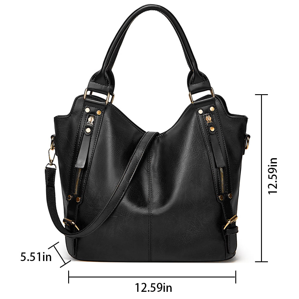 Fashion Womens Leather Tote Shopper Handbag Satchel Smile Bag Shoulder Purse 
