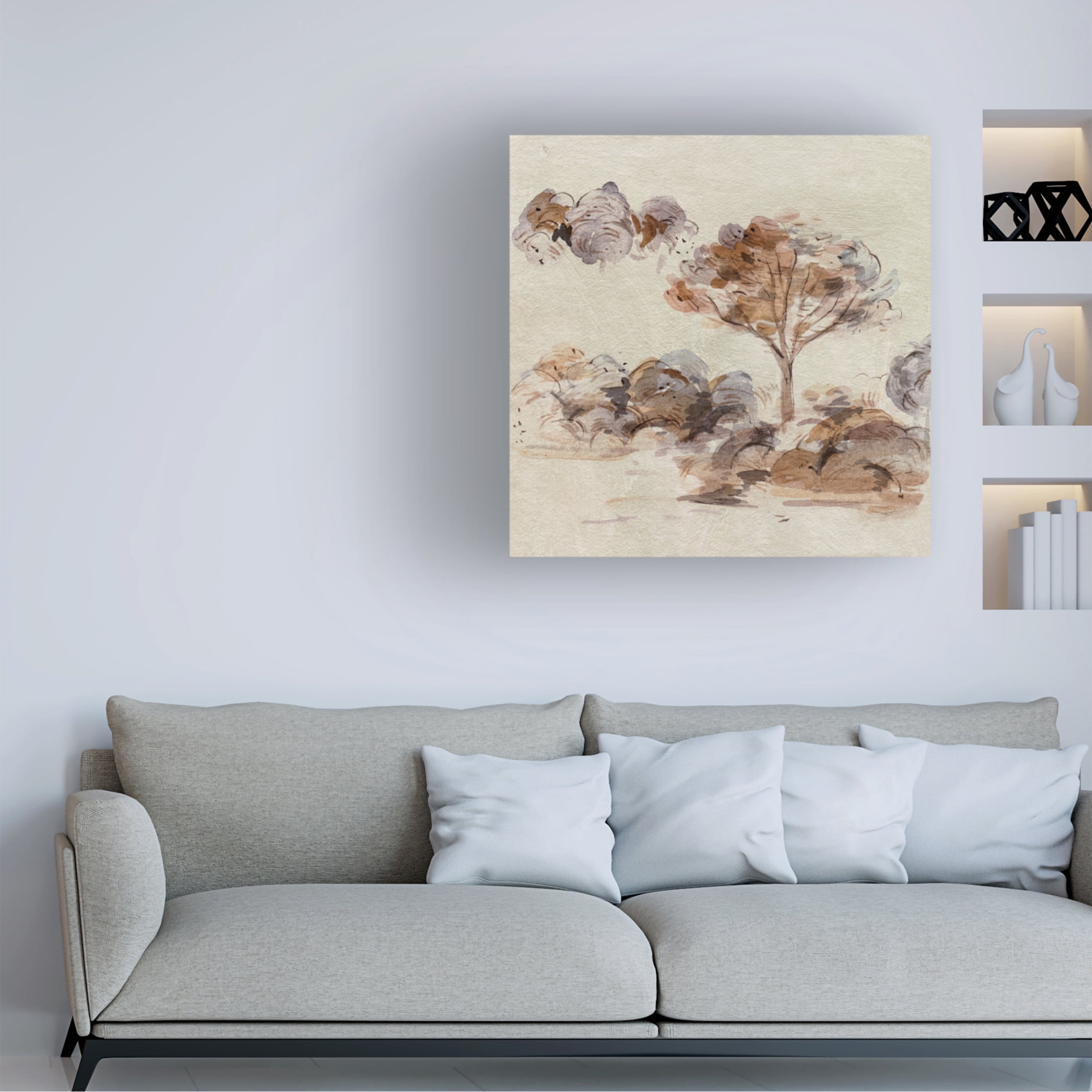 Trademark Fine Art Melissa Wang  Fall Approaching I Canvas Wall Art