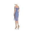thumbnail image 2 of Joie Womens Strawberries Flounce Dress, Blue, X-Small, 2 of 2