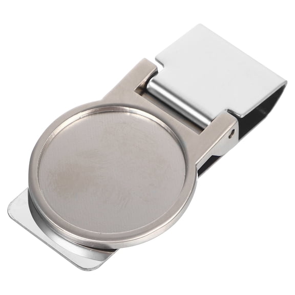 Homoyoyo Stainless Steel Money Clip Portable Practical Wallet Accessory for Men and Women