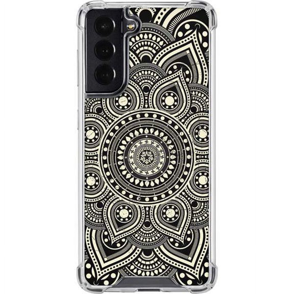 Skinit Geometric Sacred Wheel Galaxy S22 Clear Case