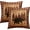 Black Bear, variant on Rustic Bear Pillow Covers 18x18 Inch Set of 2 Blue Grey Decorative Wildlife Forest Square Pillow Case Buffalo Plaid Lodge Cushion Cover for Home Couch Bedroom Living