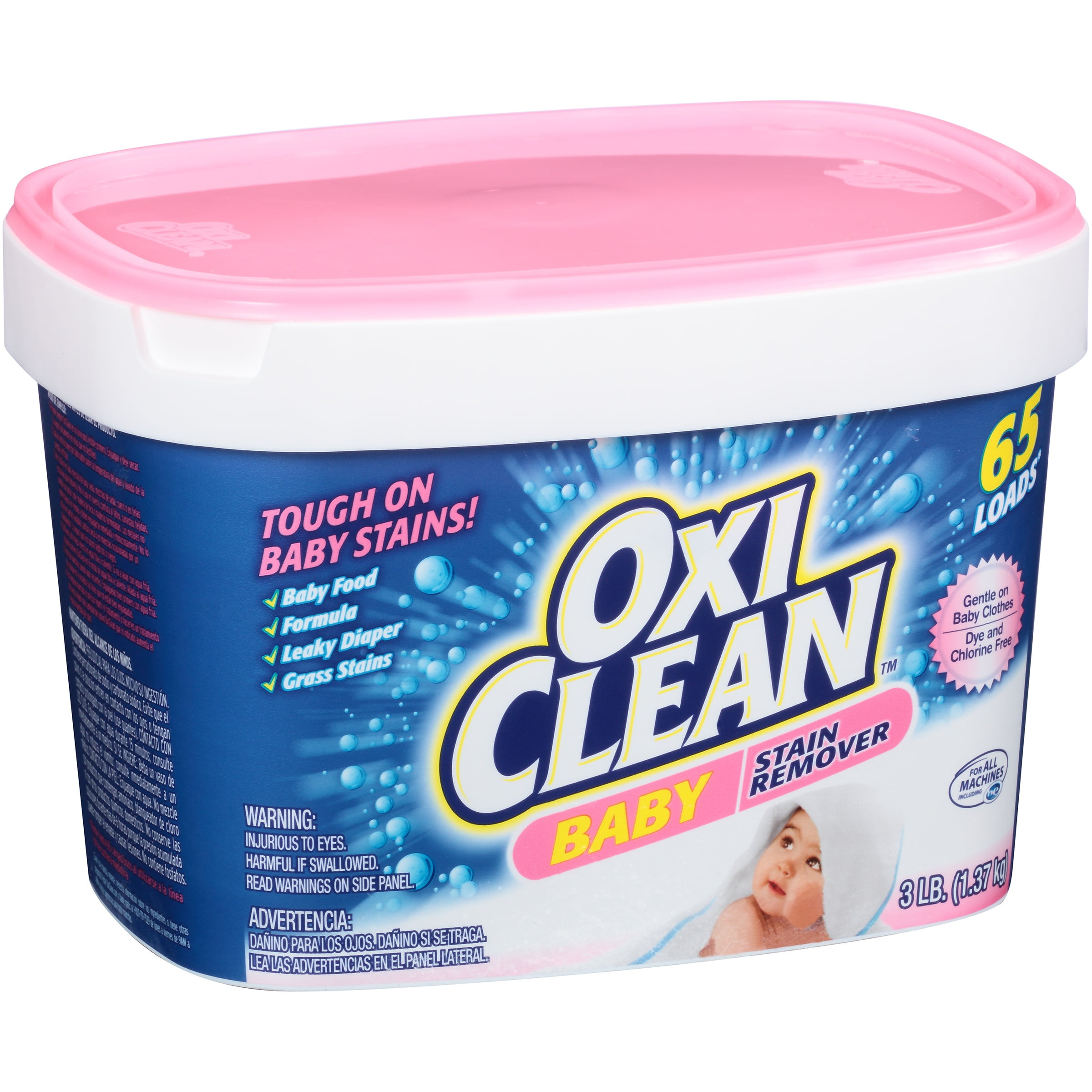 Oxiclean Baby Stain Remover 48 Oz Walmart Com