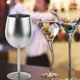 thumbnail image 3 of Geemin Cocktails Cup Stainless Steel Material Wine Goblets Nobreakable Cups, 3 of 7
