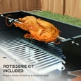 thumbnail image 4 of Outsunny Gril Rôtissoire BBQ, Rôtissoire à Charbon Séparée, Noir, 4 of 10