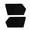 Black, variant on Maier 194650 UTV Rear Number Plates - Black
