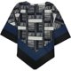 thumbnail image 1 of Alfani Blusa con dobladillo en V para mujer, azul, mediana, 1 of 1