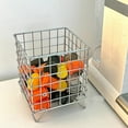thumbnail image 5 of Coffee Pod Basket Metal Coffee Capsule Holder, Large Capacity Coffee Pod Stand, Kitchen Counter Storage Rack for Pantry, Office and Cafe, 5 of 7