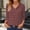 Wine women polka dot blouse a1, variant on thefmos Women Polka Dot Pullover Tops for Fall Winter Dressy Casual Trendy 3/4 Sleeve V Neck Blouses Loose Fit Comfy Basic Tshirt Office Work Clothes, Blue 2XL