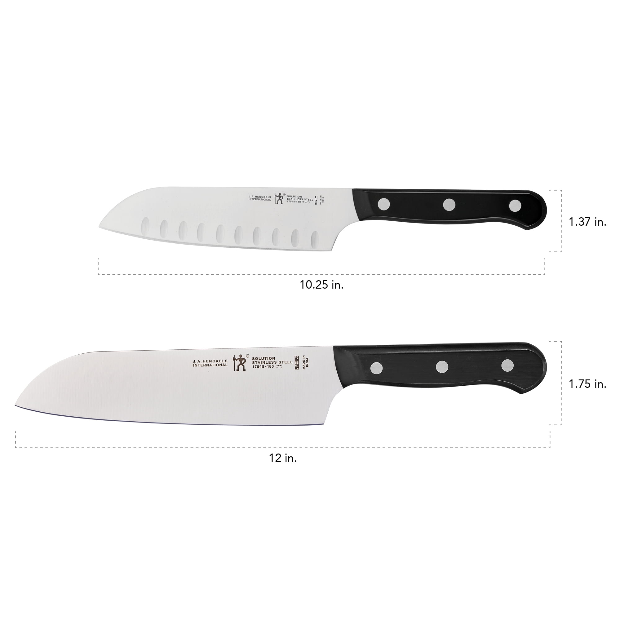 Henckels Solution 2-pc Asian Knife Set