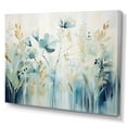 thumbnail image 2 of Designart "Blue botanic Garden II" Abstract Botanicals Wall Art Print, 2 of 5