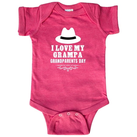 

Inktastic Grandparents Day I Love My Grampa Gift Baby Boy or Baby Girl Bodysuit