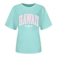 thumbnail image 4 of Trendfront Womens Boho Floral Graphic T Shirt Crewneck Short Sleeve Vintage Flower Print Oversized Casual Loose Fit Tee Tops, 4 of 4