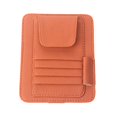 thumbnail image 1 of Organizador duradero para parasol, bolígrafo de cuero Artificial, soporte para llaves, soporte para gafas de sol automotrices para Atto 3, accesorios Naranja Sunnimix organizador de visera de coche, 1 of 8