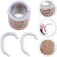 thumbnail image 2 of 1 Rollo De Corrector Estético De Orejas De Bebé Parche De Corrección De Aurícula De Silicona Infantil, Corrector Estético Para Bebés Con Un Par De Soportes Para Las Orejas, Marrón, 2 of 5