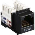 thumbnail image 2 of Black Box Value Line CAT6 CAT 6 - insert Modulaire - - RJ-45 - Noir - pour P/N: WPIV-1, WPIV-2, WPIV-3, WPIV-4, WPWH-1, WPWH-2, WPWH-3, 2 of 9