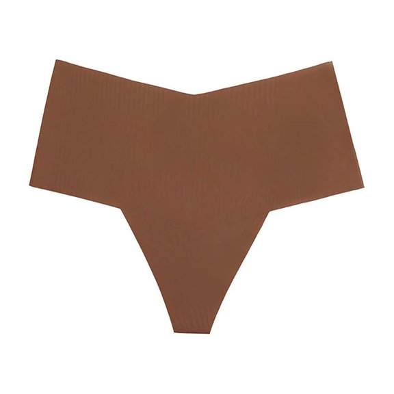 IROINNID Hipster Underwear For Women At Hip Seamless Sexy Leopard Low Waist Breathable Panties Solid Color Invisible Panties