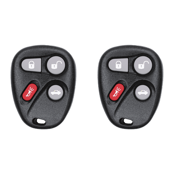 Car Key Fob Keyless Entry Remote for 2001-2004 Oldsmobile Alero FCC KOBLEAR1XT Part Number 25695954 25695955 Pack of 2