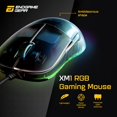 thumbnail image 2 of Ratón para juegos ENDGAME GEAR XM1 RGB 6 botones 16.000 DPI 80 g, 2 of 6