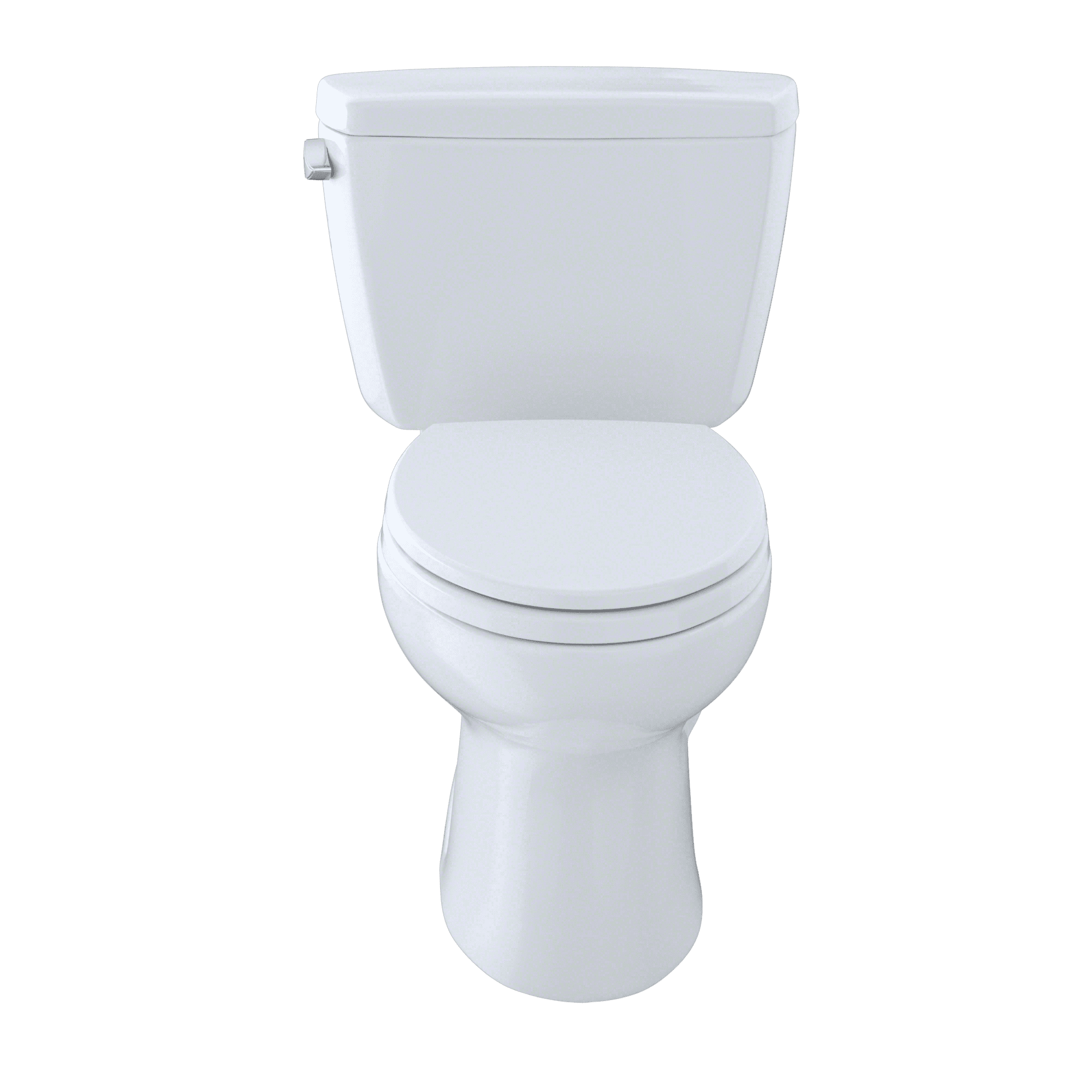 TOTO Drake Two-Piece Elongated 1.6 GPF Toilet, Cotton White - CST744S#01