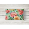 thumbnail image 2 of Carolines Treasures DAC1640PW1216 16 x 12 in. Unisex Georgia Cherokee Rose in Watercolor Fabric Decorative Pillow, 2 of 4